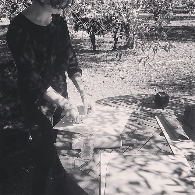 #ceramics in the #olivegarden #olivegrove @maisonlambot