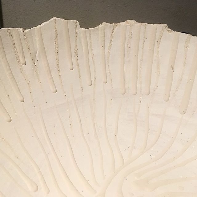 Pre fired #nakedraku bowl #terrasigillata