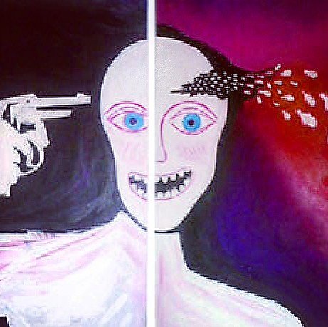 #selfportrait #acrylic #painting