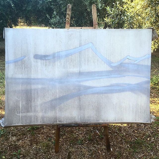 #painting #graffiti #spraypaint #canvas #pleinair #olivegrove